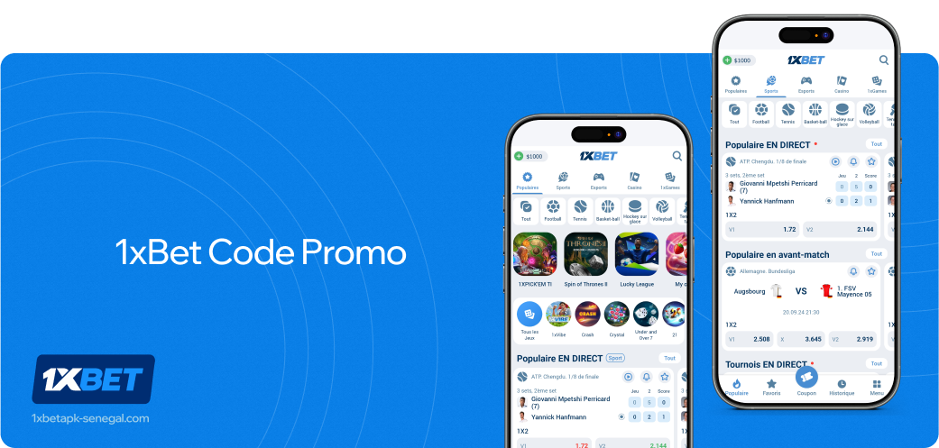 1xBet Betapk Sénégal Code Promo