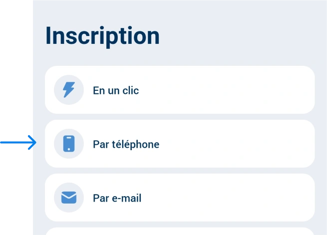 Méthodes d'inscription disponibles 1xBet apk Sénégal